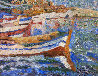 Boats 2010 40x52 Huge Original Painting by Robert Nizamov - 0