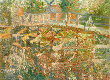 Bridge III 2010 40x55 Original Painting - Robert Nizamov Bridge III 2010 40x55 Original Painting - Robert Nizamov