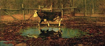 Village 2014 106x185 Mural Super Huge Original Painting - Robert Nizamov Village 2014 106x185 Mural Super Huge Original Painting - Robert Nizamov