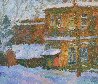 Winter 1999 31x36 - Russia Original Painting by Robert Nizamov - 1