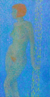 Model 1994 55x27 Super Huge Original Painting - Robert Nizamov Model 1994 55x27 Super Huge Original Painting - Robert Nizamov