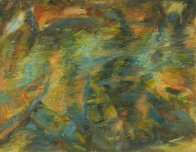 River 1999 27x36 Original Painting by Robert Nizamov - 1 River 1999 27x36 Original Painting by Robert Nizamov - 1