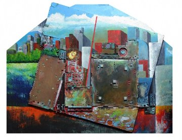 Deep Down and Far Away 36x48 Huge Original Painting - Chris Noel Deep Down and Far Away 36x48 Huge Original Painting - Chris Noel