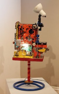 Singularity Mixed Media Assemblage Sculpture 2012 36x16 Sculpture - Chris Noel Singularity Mixed Media Assemblage Sculpture 2012 36x16 Sculpture - Chris Noel