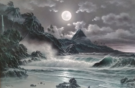 Untitled Island Seascape Limited Edition Print -  Noelito