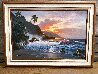 Enchanted Vista 1998 31x43 - Huge - Koa Frame Original Painting by  Noelito - 1