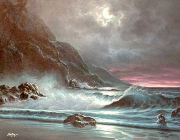 Moonrise Overture Original Painting by  Noelito