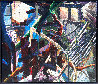 Garden Series: Spain 2 1990 65x75 - Huge Mural Size Original Painting by Joseph Norman - 1