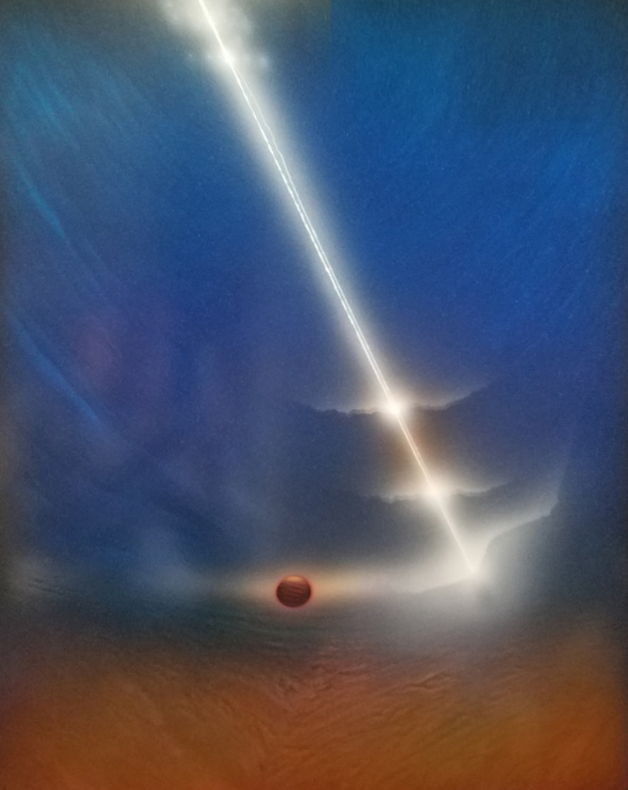 Untitled Painting 2000 30x38 Original Painting by Andreas Nottebohm Untitled Painting 2000 30x38 Original Painting by Andreas Nottebohm