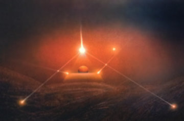 Red Moon 1987 30x40 Huge Limited Edition Print - Andreas Nottebohm Red Moon 1987 30x40 Huge Limited Edition Print - Andreas Nottebohm