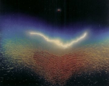State of the Universe 6 Panel Mural 1986 6 panels 48x36 Mural - Super Huge Original Painting - Andreas Nottebohm State of the Universe 6 Panel Mural 1986 6 panels 48x36 Mural - Super Huge Original Painting - Andreas Nottebohm