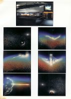 State of the Universe 6 Panel Mural 1986 6 panels 48x36 Mural - Super Huge Original Painting by Andreas Nottebohm - 1 State of the Universe 6 Panel Mural 1986 6 panels 48x36 Mural - Super Huge Original Painting by Andreas Nottebohm - 1