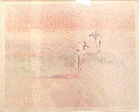 Lost Moon Monotype 1987 25x33 Works on Paper (not prints) by B.C. Nowlin - 1 Lost Moon Monotype 1987 25x33 Works on Paper (not prints) by B.C. Nowlin - 1