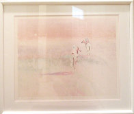 Lost Moon Monotype 1987 25x33 Works on Paper (not prints) by B.C. Nowlin - 2 Lost Moon Monotype 1987 25x33 Works on Paper (not prints) by B.C. Nowlin - 2