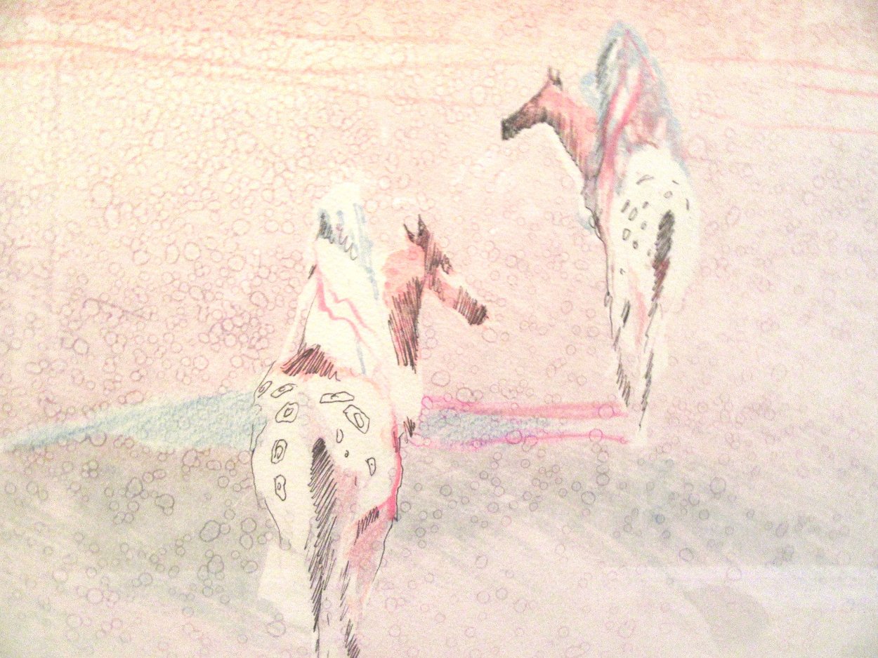 Lost Moon Monotype 1987 25x33 Works on Paper (not prints) by B.C. Nowlin Lost Moon Monotype 1987 25x33 Works on Paper (not prints) by B.C. Nowlin