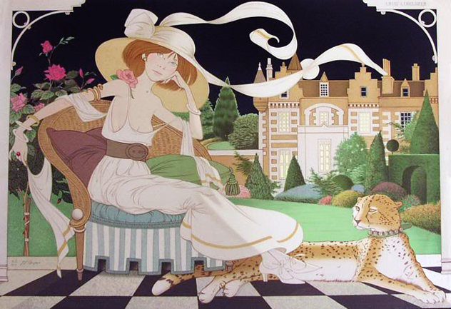 Lady Libelluia Limited Edition Print by Philippe Noyer