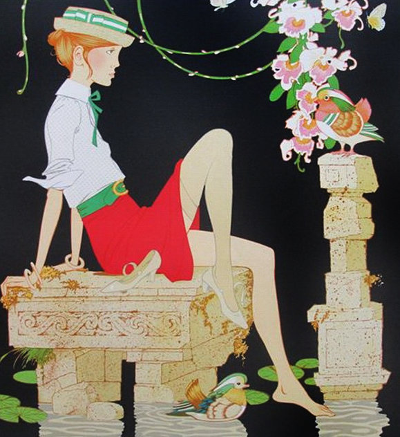 La Robe Rouge Limited Edition Print by Philippe Noyer