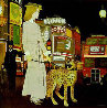 Ladies and Leopards  5 piece Suite Limited Edition Print by Philippe Noyer - 2
