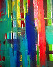 Broken Stripes 2009 36x24 Original Painting by Richard Andrew Nulman - 1