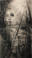 High Places Drawing 33x22 Drawing by Manuel Nunez - 0 High Places Drawing 33x22 Drawing by Manuel Nunez - 0