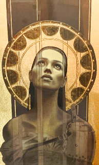 Draweth Nigh, With Gold Leaf 2003 Limited Edition Print - Manuel Nunez Draweth Nigh, With Gold Leaf 2003 Limited Edition Print - Manuel Nunez