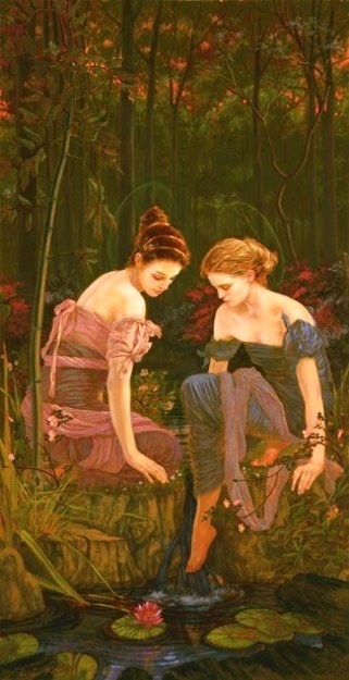 Valentina and her Mother Limited Edition Print - Manuel Nunez