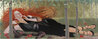 Dreams 2010 19x47 - Huge w Gold Leaf Original Painting by Manuel Nunez - 0 Dreams 2010 19x47 - Huge w Gold Leaf Original Painting by Manuel Nunez - 0