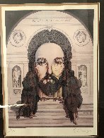 Philosophers Limited Edition Print by Octavio Ocampo - 1 Philosophers Limited Edition Print by Octavio Ocampo - 1