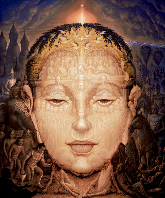 Buddha Limited Edition Print by Octavio Ocampo