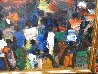 Durbar (Royal Court) 27x32 - Nigeria Original Painting by Victor Odoi - 6