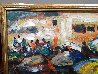 Durbar (Royal Court) 27x32 - Nigeria Original Painting by Victor Odoi - 9