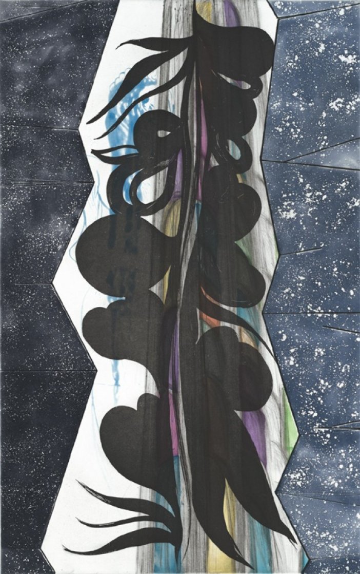 Rincon Falls Black Leaf 2008 Limited Edition Print by Chris Ofili Rincon Falls Black Leaf 2008 Limited Edition Print by Chris Ofili