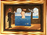 Declaration of Righteousness 2010 16x23 Original Painting by Rafal Olbinski - 1