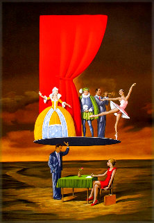 Predictable Assumption 2005 Limited Edition Print - Rafal Olbinski Predictable Assumption 2005 Limited Edition Print - Rafal Olbinski