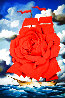 Red Rose Ship 2002 Limited Edition Print by Rafal Olbinski - 0