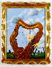 Orchid 2000 49x39 - Huge Original Painting by Rafal Olbinski - 1