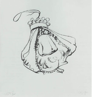 Double-nose Purse Punching Bag 1970 Limited Edition Print - Claes Thure Oldenburg Double-nose Purse Punching Bag 1970 Limited Edition Print - Claes Thure Oldenburg