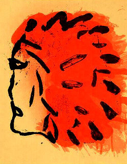 Indian Head From Peace Portfolio 1970 Limited Edition Print - Claes Thure Oldenburg Indian Head From Peace Portfolio 1970 Limited Edition Print - Claes Thure Oldenburg