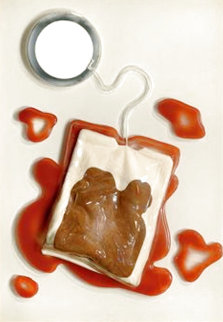Tea Bag 1966 Sculpture - Claes Thure Oldenburg Tea Bag 1966 Sculpture - Claes Thure Oldenburg