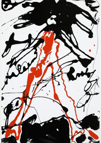 Striding Figure From Conspiracy: the Artist As Witness Portfolio 1971 HS Limited Edition Print - Claes Thure Oldenburg