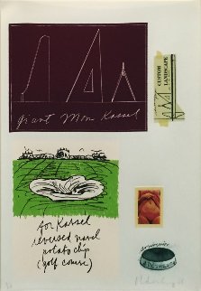 Notes (Kassel) 1968 Limited Edition Print - Claes Thure Oldenburg Notes (Kassel) 1968 Limited Edition Print - Claes Thure Oldenburg