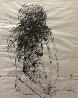 Abstract Nude Drawing 1970 24x19 Works on Paper (not prints) by Nathan Oliveira - 1