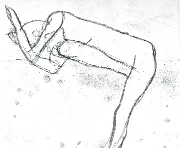 Nude 1994 18x24 Limited Edition Print - Nathan Oliveira Nude 1994 18x24 Limited Edition Print - Nathan Oliveira