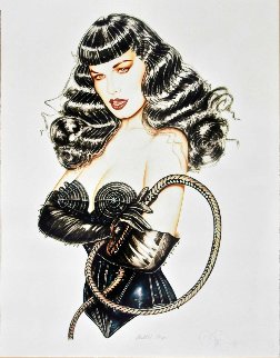 Stinger 2002 Bettie Page Limited Edition Print - Olivia De Berardinis