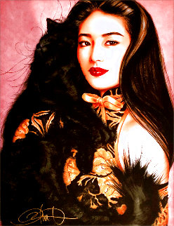Chi Chi K-pop Set of 4 Limited Edition Print - Olivia De Berardinis Chi Chi K-pop Set of 4 Limited Edition Print - Olivia De Berardinis