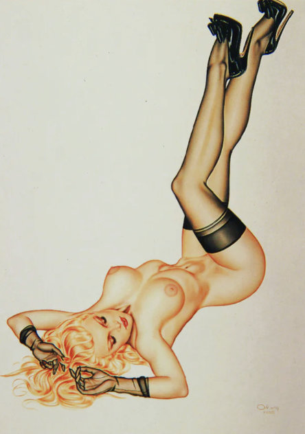 Silk Stockings 1993 - Huge HS Limited Edition Print by Olivia De Berardinis