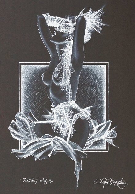 Sheer Magic Study in White PP 1985 Limited Edition Print by Olivia De Berardinis
