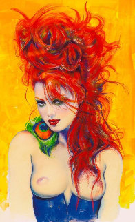 Peacock 2000 Limited Edition Print - Olivia De Berardinis Peacock 2000 Limited Edition Print - Olivia De Berardinis