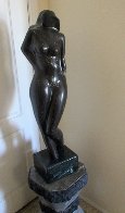 Nude Female Marble Sculpture 1984 30 in Sculpture by Gert Olsen - 1 Nude Female Marble Sculpture 1984 30 in Sculpture by Gert Olsen - 1