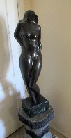 Nude Female Marble Sculpture 1984 30 in Sculpture by Gert Olsen - 2 Nude Female Marble Sculpture 1984 30 in Sculpture by Gert Olsen - 2